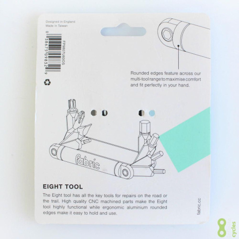 FABRIC NARZĘDZIE WIELOFUNKCYJNE 8w1 EIGHT MINI TOOL FABRIC NARZĘDZIE WIELOFUNKCYJNE 8w1 EIGHT MINI TOOL