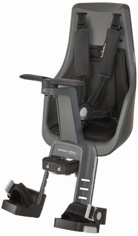 Fotelik rowerowy BOBIKE exclusive mini plus grey Fotelik rowerowy BOBIKE exclusive mini plus grey