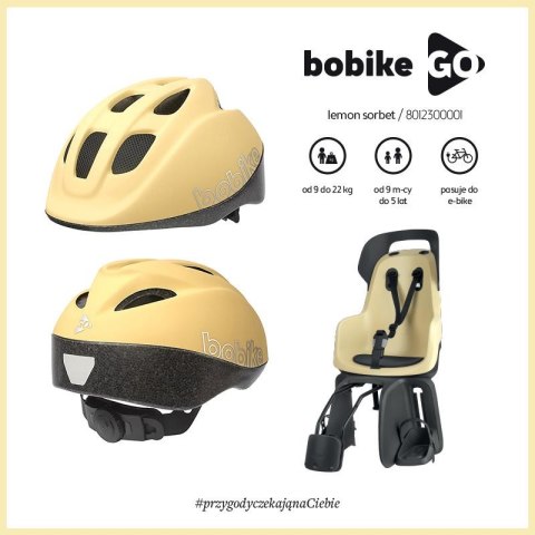 KASK Bobike Go size XS - LEMON KASK Bobike Go size XS - LEMON