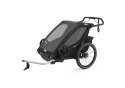 Przyczepka rowerowa dla dziecka - THULE Chariot Sport 2 - Midnight Black Przyczepka rowerowa dla dziecka - THULE Chariot Sport 2 - Midnight Black