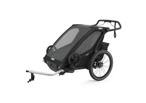 Przyczepka rowerowa dla dziecka - THULE Chariot Sport 2 - Midnight Black Przyczepka rowerowa dla dziecka - THULE Chariot Sport 2 - Midnight Black