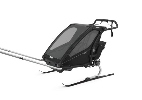 Przyczepka rowerowa dla dziecka - THULE Chariot Sport 2 - Midnight Black Przyczepka rowerowa dla dziecka - THULE Chariot Sport 2 - Midnight Black