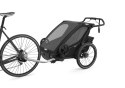 Przyczepka rowerowa dla dziecka - THULE Chariot Sport 2 - Midnight Black Przyczepka rowerowa dla dziecka - THULE Chariot Sport 2 - Midnight Black