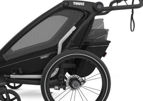 Przyczepka rowerowa dla dziecka - THULE Chariot Sport 2 - Midnight Black Przyczepka rowerowa dla dziecka - THULE Chariot Sport 2 - Midnight Black
