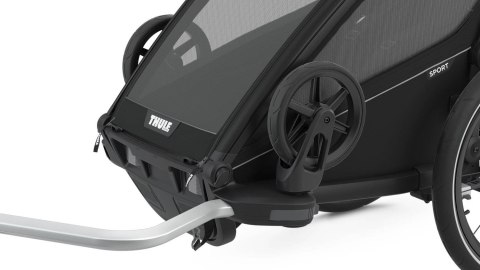 Przyczepka rowerowa dla dziecka - THULE Chariot Sport 2 - Midnight Black Przyczepka rowerowa dla dziecka - THULE Chariot Sport 2 - Midnight Black
