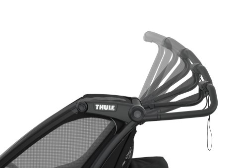 Przyczepka rowerowa dla dziecka - THULE Chariot Sport 2 - Midnight Black Przyczepka rowerowa dla dziecka - THULE Chariot Sport 2 - Midnight Black