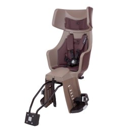 Fotelik rowerowy Bobike exclusive Tour PLUS LED 1P rama toffee brown