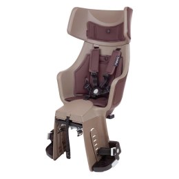 Fotelik rowerowy Bobike exclusive Tour PLUS LED toffee brown