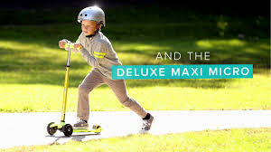 Hulajnoga dziecięca Maxi MICRO Deluxe żółta Hulajnoga dziecięca Maxi MICRO Deluxe żółta