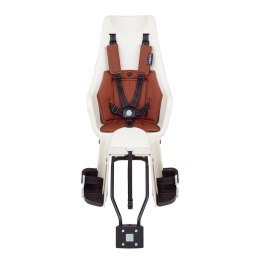 Fotelik rowerowy exclusive Maxi PLUS LED 1P rama cinnamon brown