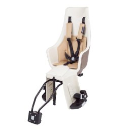 Fotelik rowerowy exclusive Maxi PLUS LED 1P rama safari chic