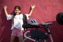 KASK Bobike KIDS Plus size S -PINKY ZEBRA KASK Bobike KIDS Plus size S -PINKY ZEBRA