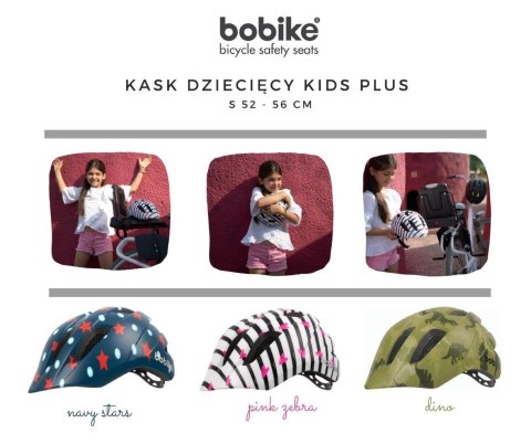 KASK Bobike KIDS Plus size S -PINKY ZEBRA KASK Bobike KIDS Plus size S -PINKY ZEBRA