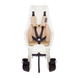 Fotelik rowerowy Bobike exclusive Maxi PLUS LED bagażnik safari chic