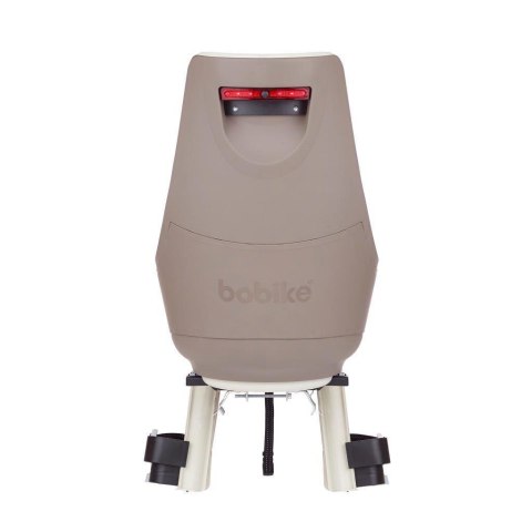 Fotelik rowerowy Bobike exclusive Maxi PLUS LED bagażnik safari chic Fotelik rowerowy Bobike exclusive Maxi PLUS LED bagażnik safari chic