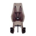 Fotelik rowerowy Bobike exclusive Maxi PLUS LED bagażnik toffee brown Fotelik rowerowy Bobike exclusive Maxi PLUS LED bagażnik toffee brown