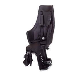 Fotelik rowerowy Bobike exclusive Maxi PLUS LED bagażnik Urban Black