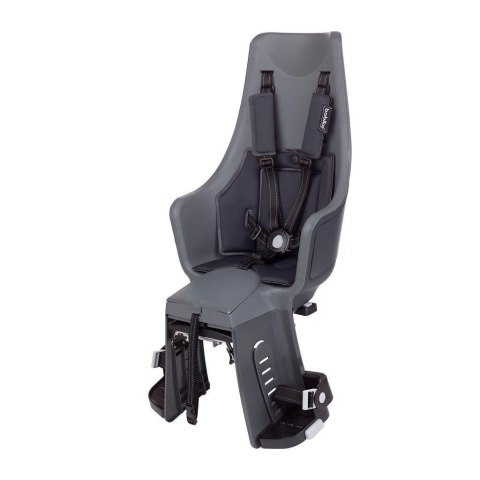 Fotelik rowerowy Bobike exclusive Maxi PLUS LED bagażnik Urban Grey Fotelik rowerowy Bobike exclusive Maxi PLUS LED bagażnik Urban Grey