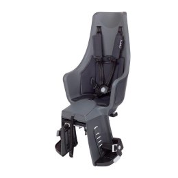 Fotelik rowerowy Bobike exclusive Maxi PLUS bagażnik urban grey
