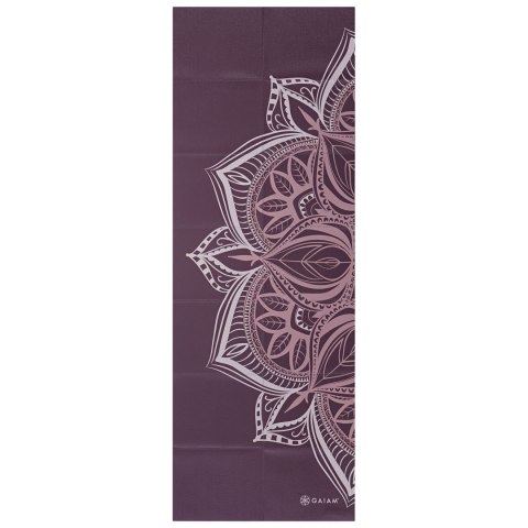 GAIAM MATA SKŁADANA DO JOGI CRANBERRY POINT 2 MM 63640 GAIAM MATA SKŁADANA DO JOGI CRANBERRY POINT 2 MM 63640