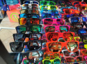 Okulary sportowe NEON Street ORANGE FLUO, szkła złote Okulary sportowe NEON Street ORANGE FLUO, szkła złote