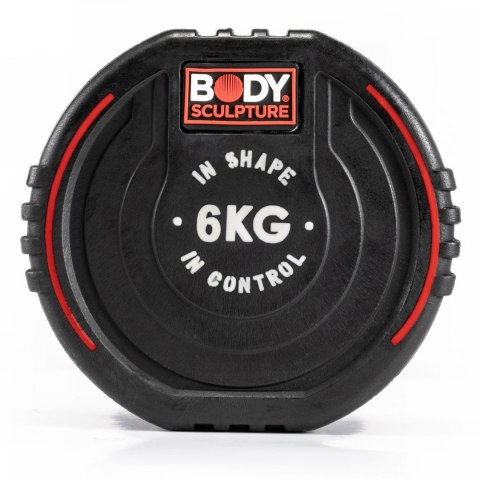 BODY SCULPTURE HANTEL TPU BW 133 6 KG BODY SCULPTURE HANTEL TPU BW 133 6 KG