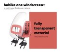 Fotelik rowerowy Bobike ONE mini fierce flamingo Fotelik rowerowy Bobike ONE mini fierce flamingo