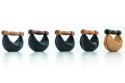 Hantle NOHrD SwingBell 2-8 Kg z tablicą Board Classic Nature Orzech Skóra