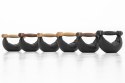 Hantle NOHrD SwingBell 2-8 Kg z tablicą Board Classic Nature Orzech Skóra