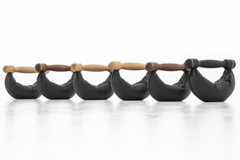 Hantle NOHrD SwingBell 2-8 Kg z tablicą Board Classic Nature Orzech Skóra Hantle NOHrD SwingBell 2-8 Kg z tablicą Board Classic Nature Orzech Skóra