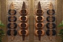 Hantle NOHrD SwingBell 2-8 Kg z tablicą Board Classic Orzech Skóra