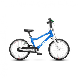 Lekki Rower Dziecięcy WOOM GO 3 METALLIC BLUE 16 CALI