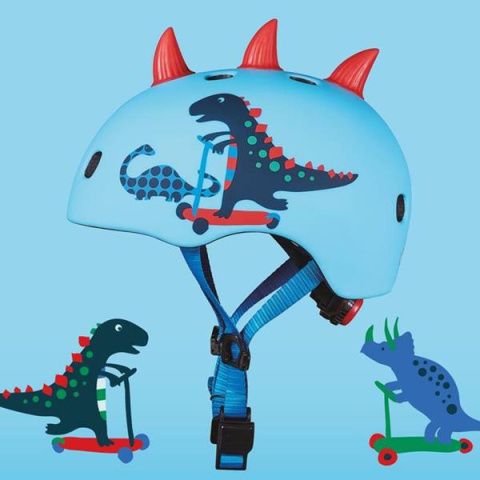 KASK DZIECIĘCY MICRO DINOZAURY 3D S(48-53CM) KASK DZIECIĘCY MICRO DINOZAURY 3D S(48-53CM)
