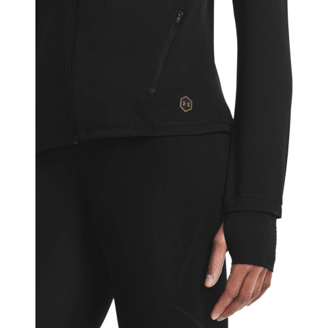 BLUZA DAMSKA UNDER ARMOUR RUSH FZ 1359081-001 XS BLUZA DAMSKA UNDER ARMOUR RUSH FZ 1359081-001 XS
