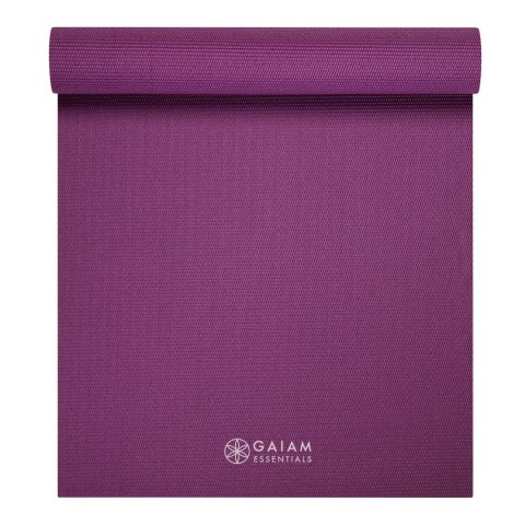 GAIAM ESSENTIALS MATA DO JOGI 6 MM Z PASKIEM FIOLETOWA 63313 GAIAM ESSENTIALS MATA DO JOGI 6 MM Z PASKIEM FIOLETOWA 63313
