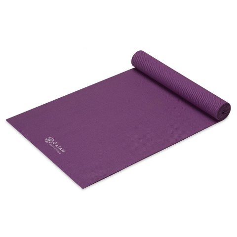 GAIAM ESSENTIALS MATA DO JOGI 6 MM Z PASKIEM FIOLETOWA 63313 GAIAM ESSENTIALS MATA DO JOGI 6 MM Z PASKIEM FIOLETOWA 63313