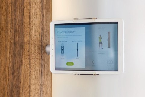 Atlas treningowy NOHrD SlimBeam Optik Stal Atlas treningowy NOHrD SlimBeam Optik Stal