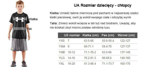 KOSZULKA CHŁOPIĘCA UNDER ARMOUR TECH HYBRID M KOSZULKA CHŁOPIĘCA UNDER ARMOUR TECH HYBRID M
