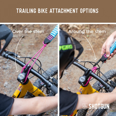 Lina holownicza z nerką KIDS RIDE SHOTGUN MTB Tow Rope Lina holownicza z nerką KIDS RIDE SHOTGUN MTB Tow Rope