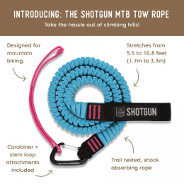 Lina holownicza KIDS RIDE SHOTGUN MTB Tow Rope