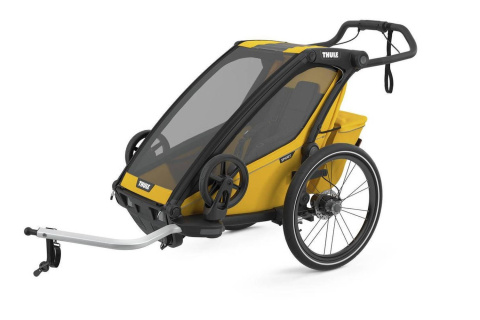 Przyczepka rowerowa THULE Chariot Sport 1 yellow Przyczepka rowerowa THULE Chariot Sport 1 yellow