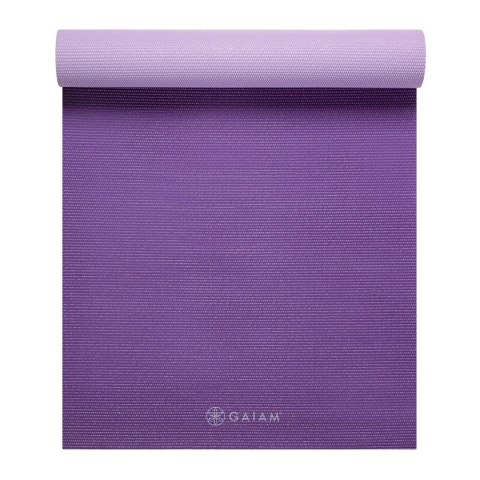 GAIAM MATA DO JOGI DWUSTRONNA PLUM JAM 6 MM 60526 GAIAM MATA DO JOGI DWUSTRONNA PLUM JAM 6 MM 60526