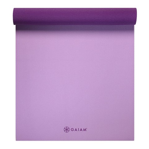 GAIAM MATA DO JOGI DWUSTRONNA PLUM JAM 6 MM 60526 GAIAM MATA DO JOGI DWUSTRONNA PLUM JAM 6 MM 60526