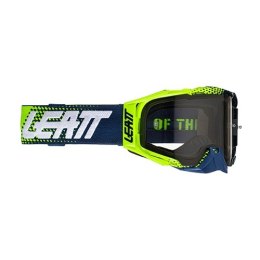 GOGLE VELOCITY 6.5 GOGGLE LIME/BLUE LENS LIGHT GREY 58%