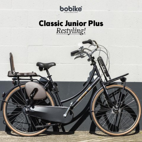 Fotelik row. Bobike Junior PLUS urban black Fotelik row. Bobike Junior PLUS urban black
