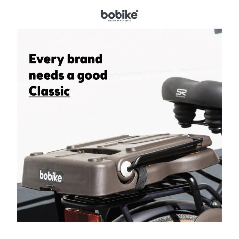Fotelik row. Bobike Junior PLUS urban black Fotelik row. Bobike Junior PLUS urban black