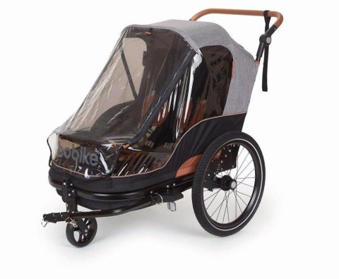 PRZYCZEPKA ROWEROWA BOBIKE MOOBE 2w1 grey PRZYCZEPKA ROWEROWA BOBIKE MOOBE 2w1 grey