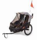 PRZYCZEPKA ROWEROWA BOBIKE MOOBE 2w1 grey PRZYCZEPKA ROWEROWA BOBIKE MOOBE 2w1 grey