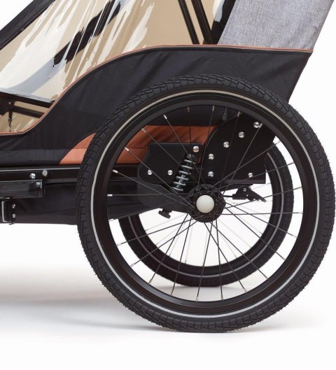 PRZYCZEPKA ROWEROWA BOBIKE MOOBE 2w1 grey PRZYCZEPKA ROWEROWA BOBIKE MOOBE 2w1 grey
