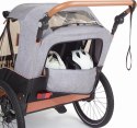 PRZYCZEPKA ROWEROWA BOBIKE MOOBE 2w1 grey PRZYCZEPKA ROWEROWA BOBIKE MOOBE 2w1 grey